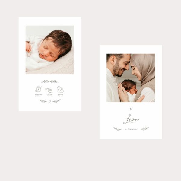 Poster Duo Crafty Leaves