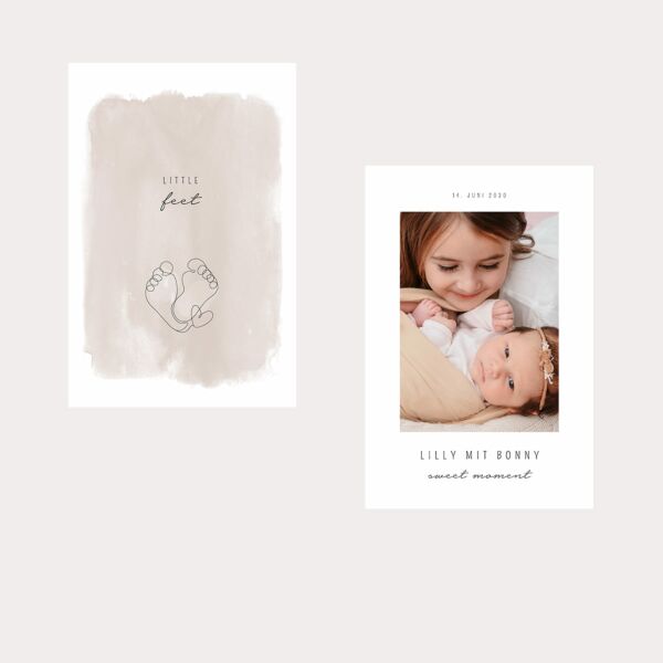 Poster Duo Little Feet