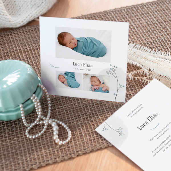 Geburtskarte Forever