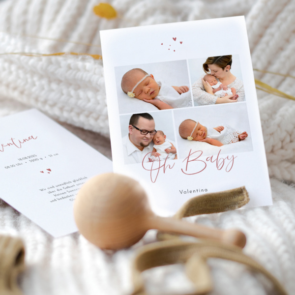 Geburtskarte Picture Perfect