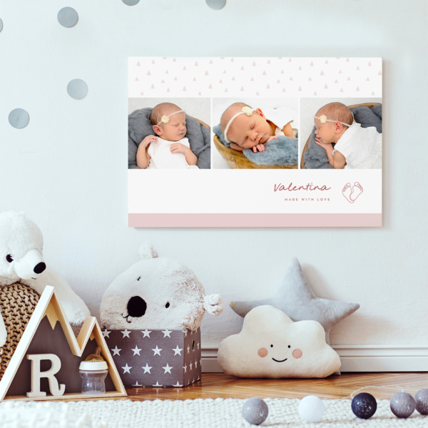 Alu-Dibond Kleine Füsschen