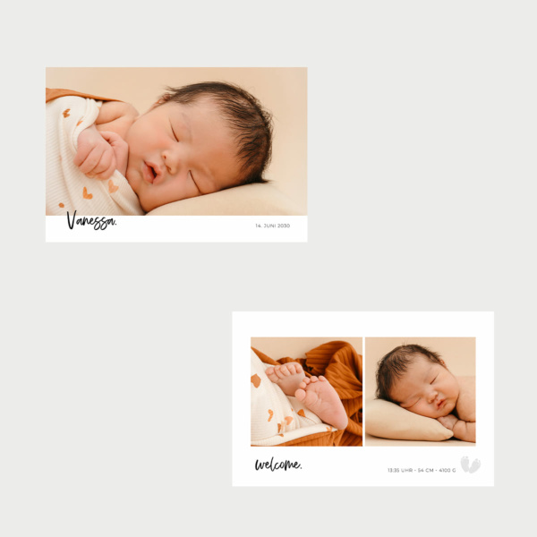 Poster Duo Simple Polaroid