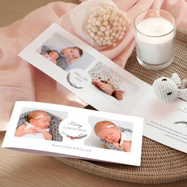 Weihnachtskarte Christmas Moment