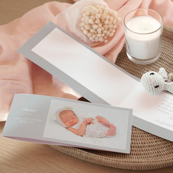 Geburtskarte Klassisch