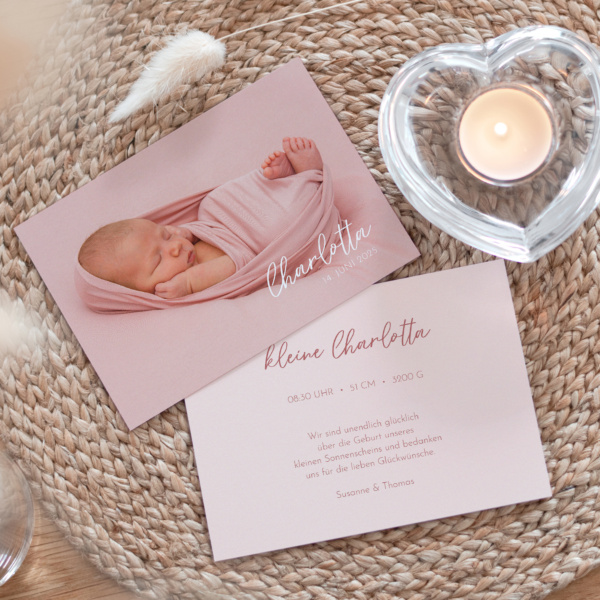 Geburtskarte Kleines Wunder