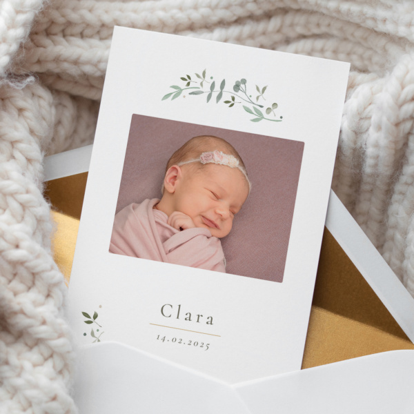 Geburtskarte Naturwunder