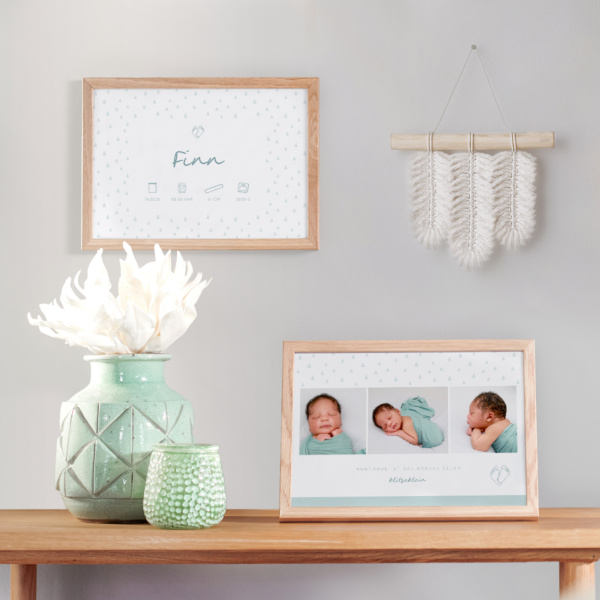 Poster Duo Kleine Füßchen