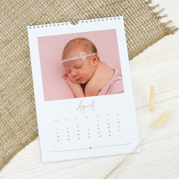 Wandkalender Voll mit Liebe